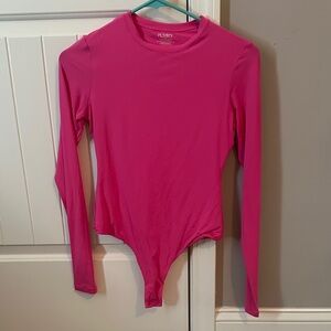 PLT Fuchsia Long Sleeve Bodysuit